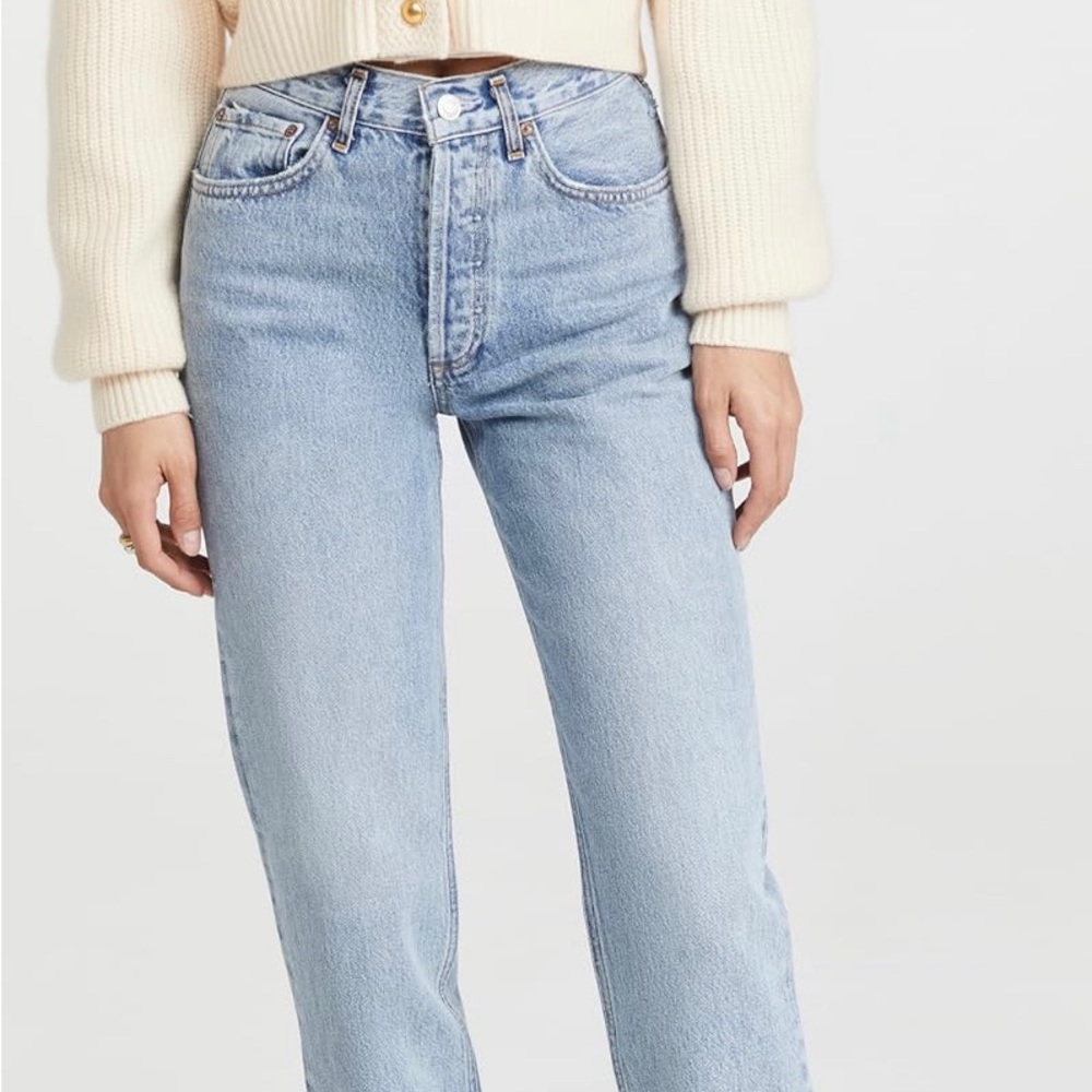 Agolde Light Blue Women's Boot Cut Jeans